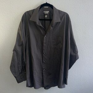 Men’s Gray Dress Shirt